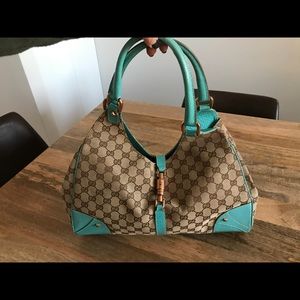 Gucci GG Turquoise Hobo